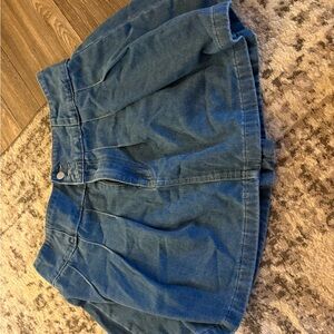 Blue Denim Skirt